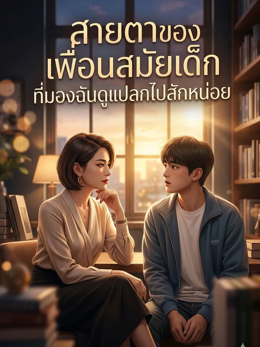 สายตาของเพื่อนสมัยเด็กที่มองฉันดูแปลกไปสักหน่อย
