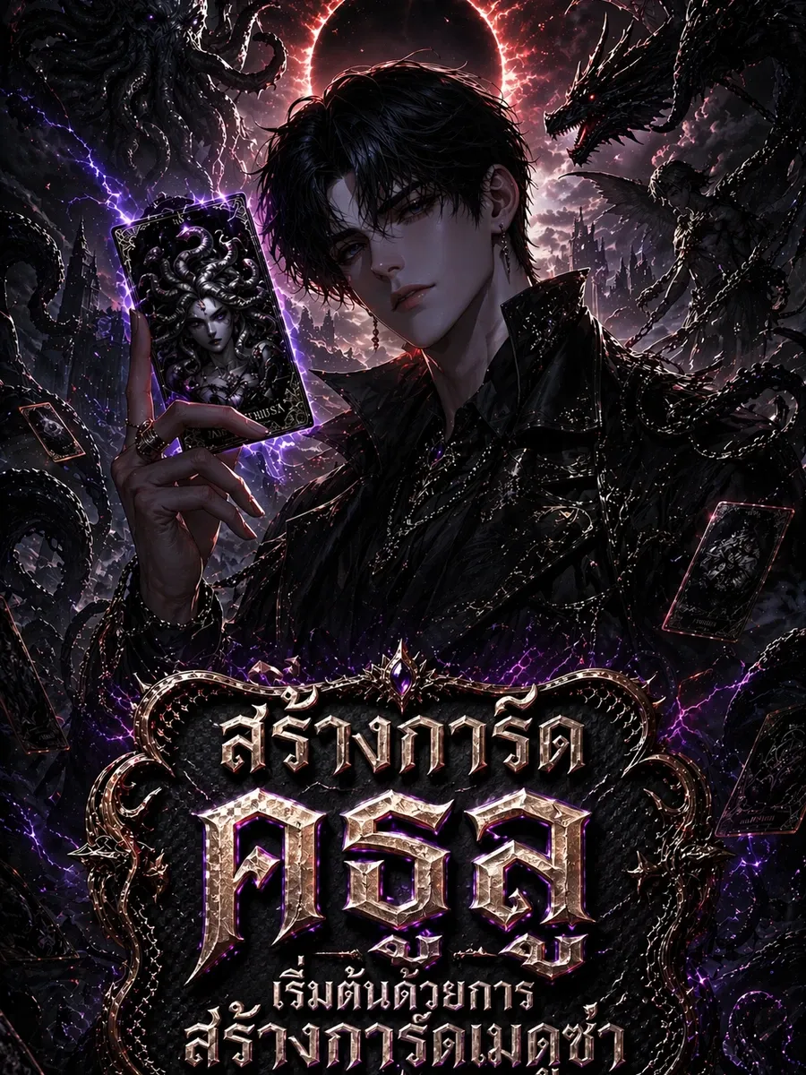 สร้างการ์ดคธูลู: เริ่มต้นด้วยการสร้างการ์ดเมดูซ่า