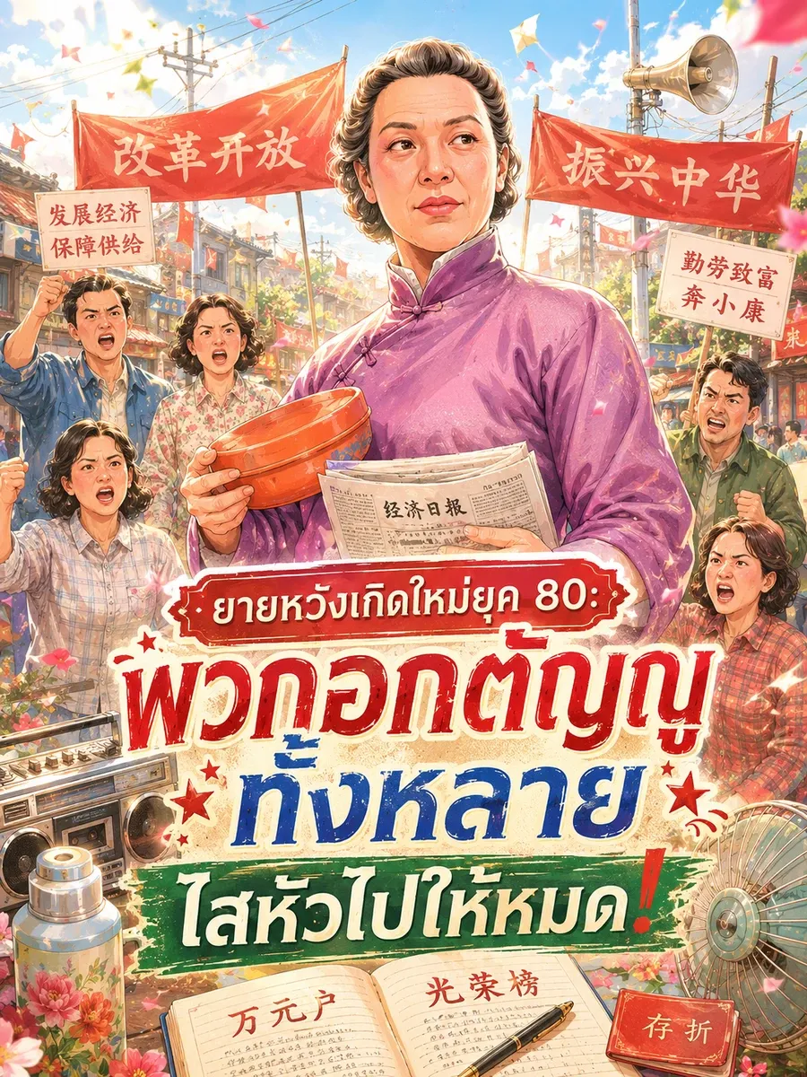 (จบแล้ว) ยายหวังเกิดใหม่ยุค 80: พวกอกตัญญูทั้งหลาย ไสหัวไปให้หมด!