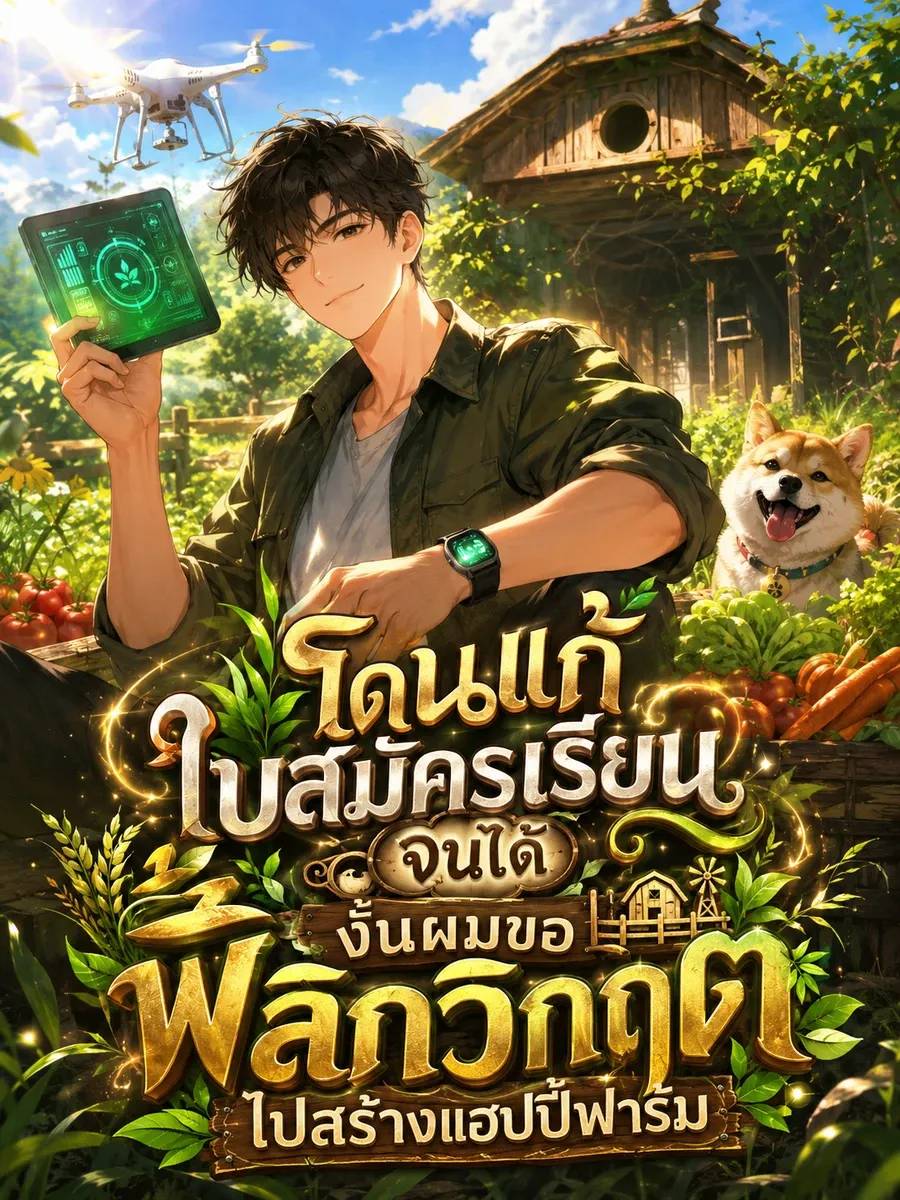[อ่านฟรี50ตอน] โดนแก้ใบสมัครเรียนจนได้ งั้นผมขอพลิกวิกฤตไปสร้างแฮปปี้ฟาร์ม!