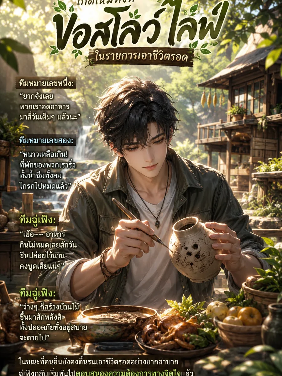 เกิดใหม่ทั้งที ขอสโลว์ไลฟ์ในรายการเอาชีวิตรอด