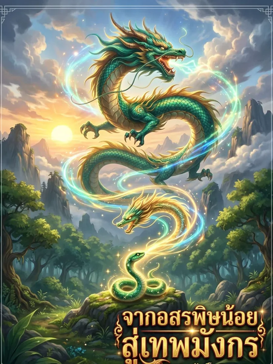 จากอสรพิษน้อยสู่เทพมังกร