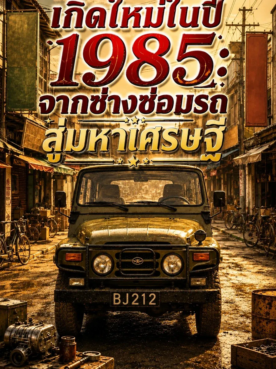(จบ) เกิดใหม่ในปี 1985: จากช่างซ่อมรถสู่มหาเศรษฐี