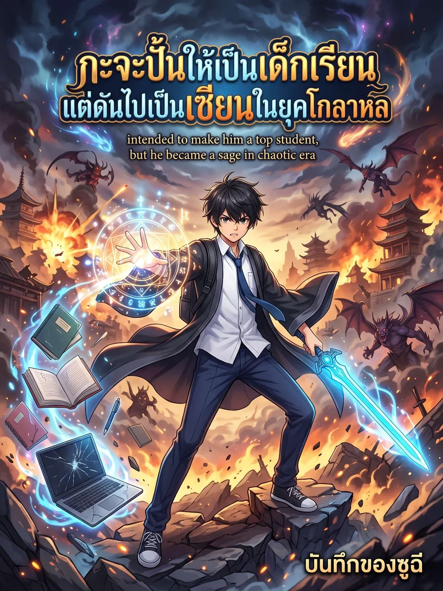 กะจะปั้นให้เป็นเด็กเรียน แต่ดันไปเป็นเซียนในยุคโกลาหล