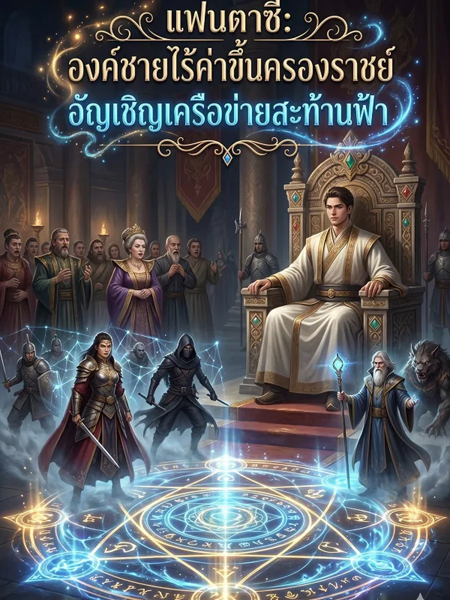 แฟนตาซี องค์ชายไร้ค่าขึ้นครองราชย์ อัญเชิญเครือข่ายสะท้านฟ้า