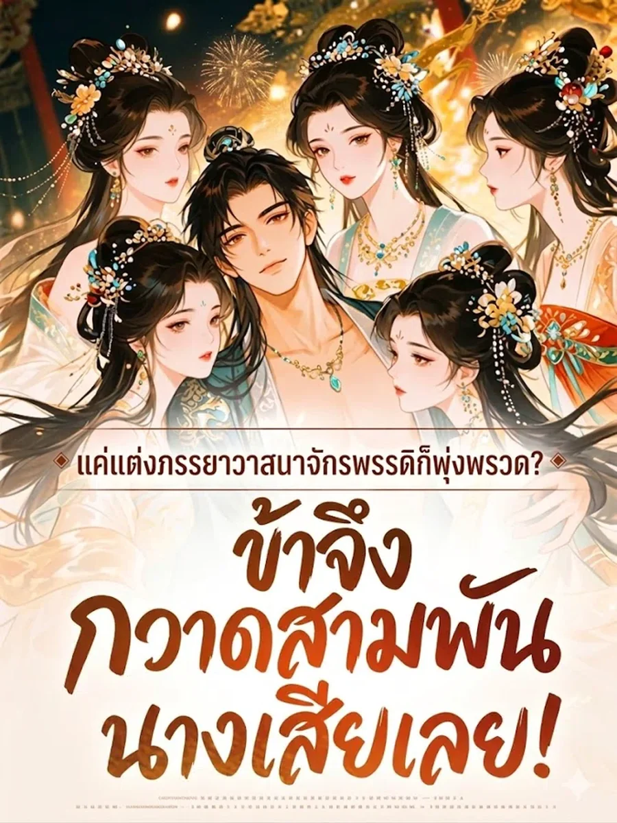 แค่แต่งภรรยาวาสนาจักรพรรดิก็พุ่งพรวด ข้าจึงกวาดสาวงามสามพันนางเสียเลย