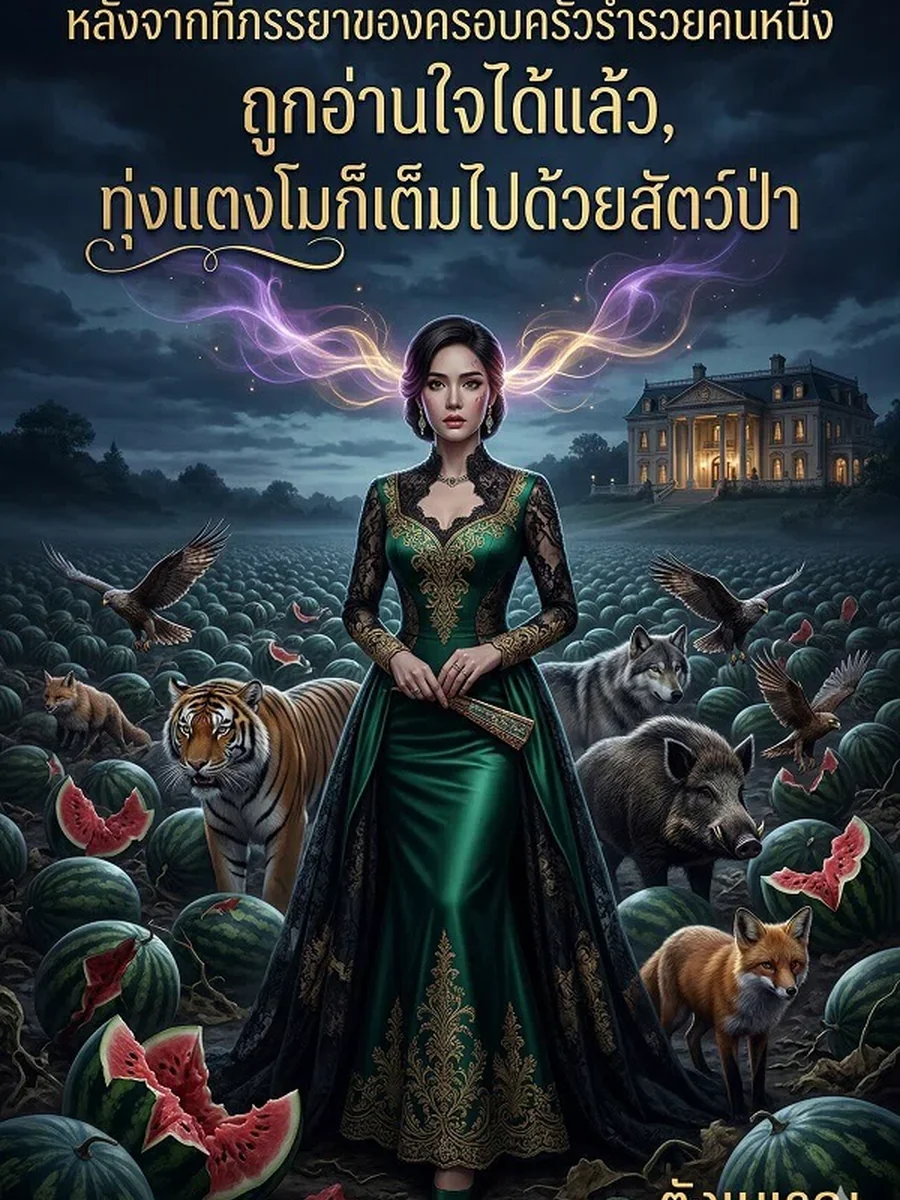 หลังจากที่ภรรยาของครอบครัวร่ำรวยคนหนึ่งถูกอ่านใจได้แล้ว ทุ่งแตงโมก็เต็มไปด้วยสัตว์ป่า