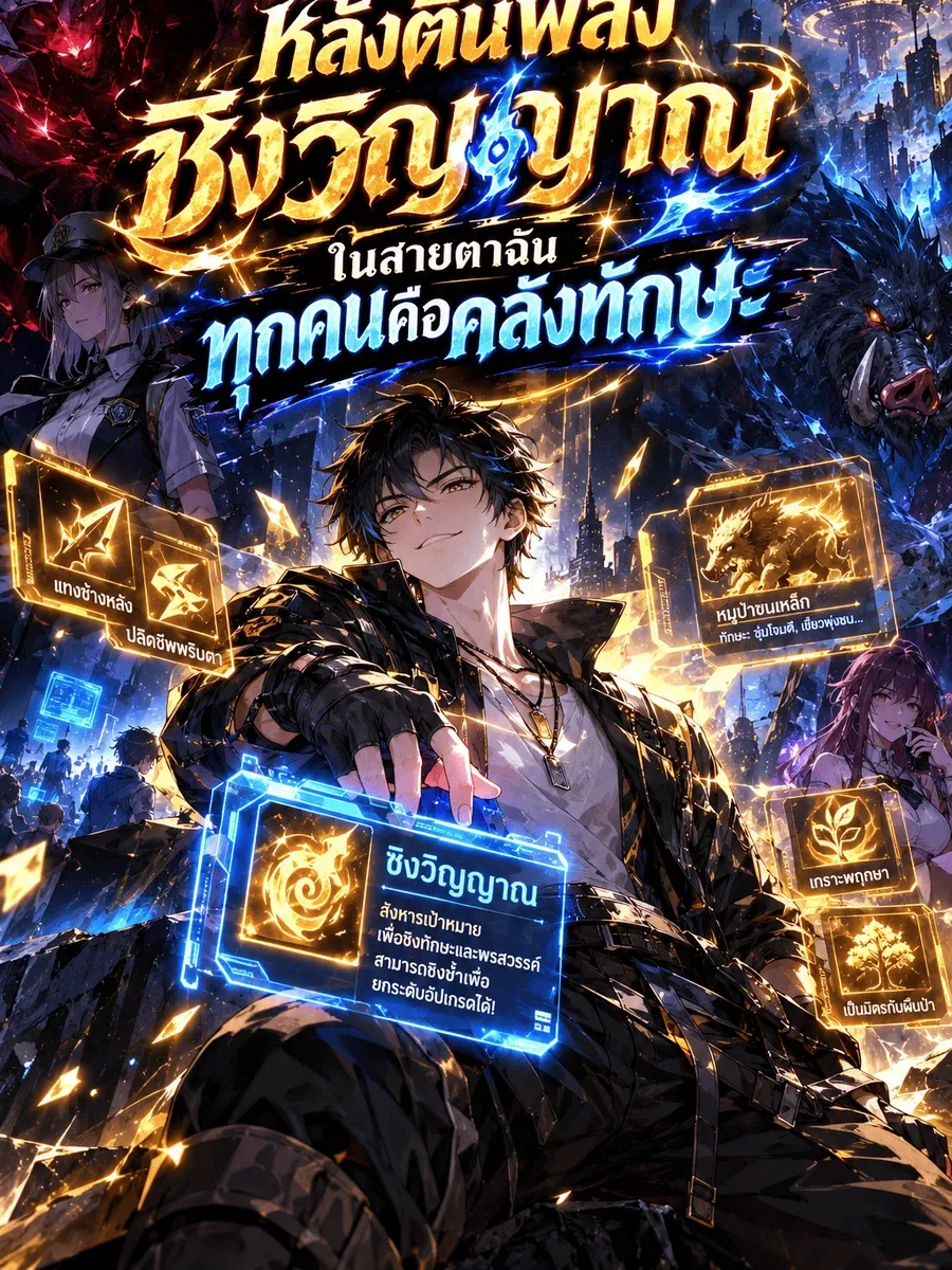 [ชนต้นฉบับ] หลังตื่นพลังชิงวิญญาณ ในสายตาฉันทุกคนคือคลังทักษะ