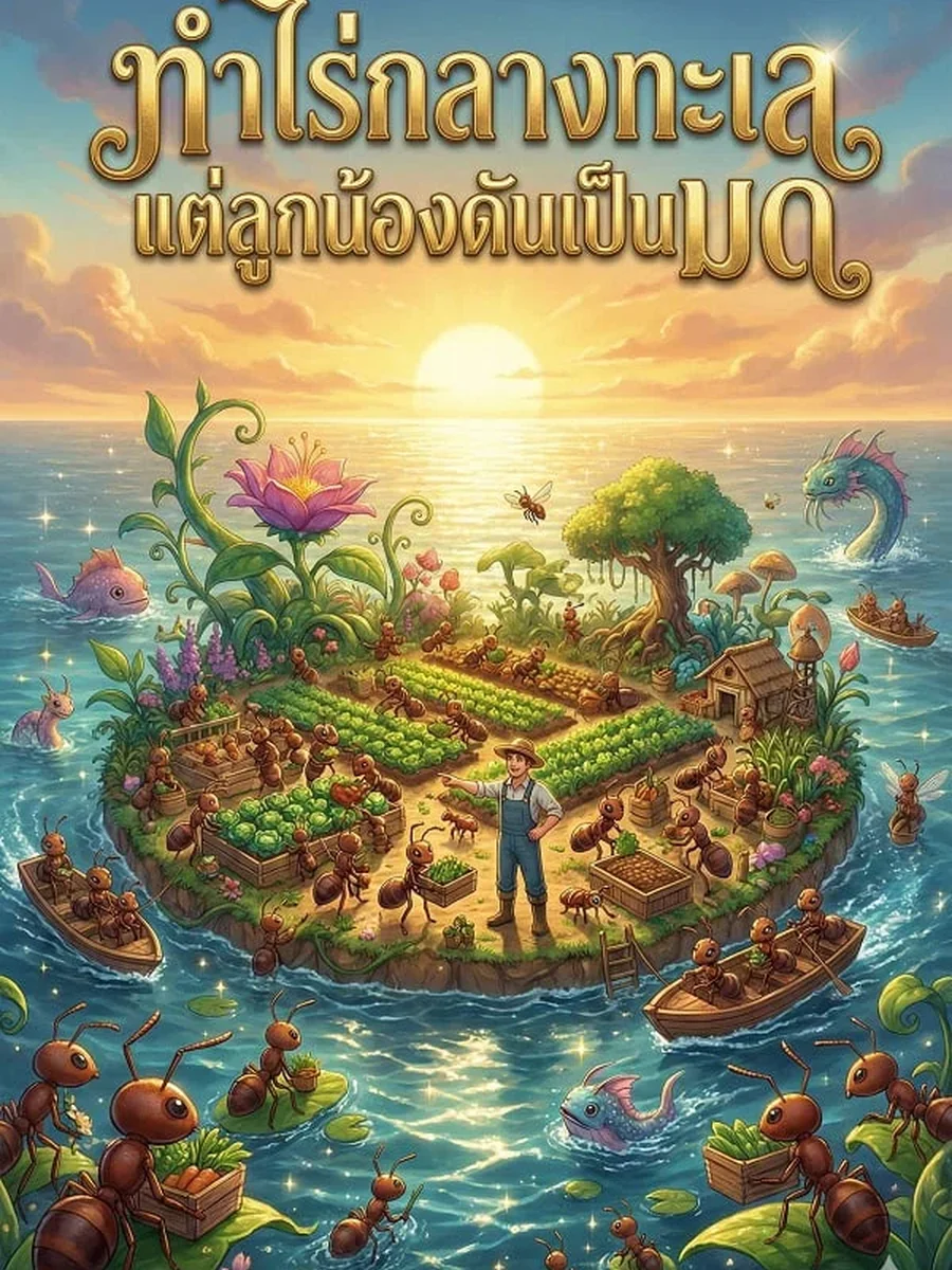 ทำไร่กลางทะเล แต่ลูกน้องดันเป็นมด