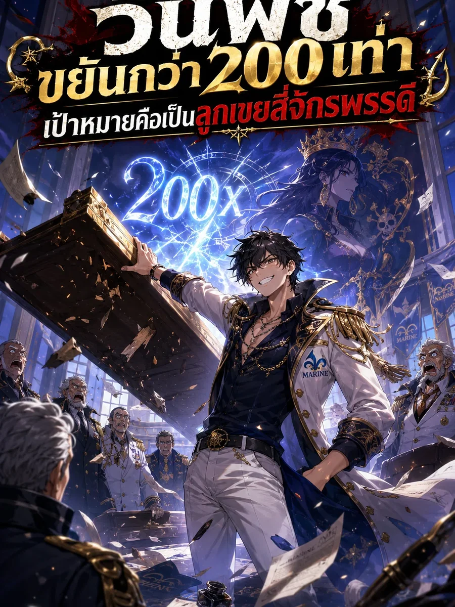 วันพีซ ขยันกว่าสองร้อยเท่า เป้าหมายคือเป็นลูกเขยสี่จักรพรรดิ