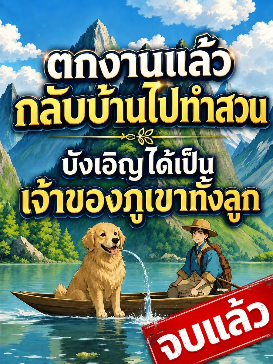 [จบแล้ว]ตกงานแล้วกลับบ้านไปทำสวน บังเอิญได้เป็นเจ้าของภูเขาทั้งลูก
