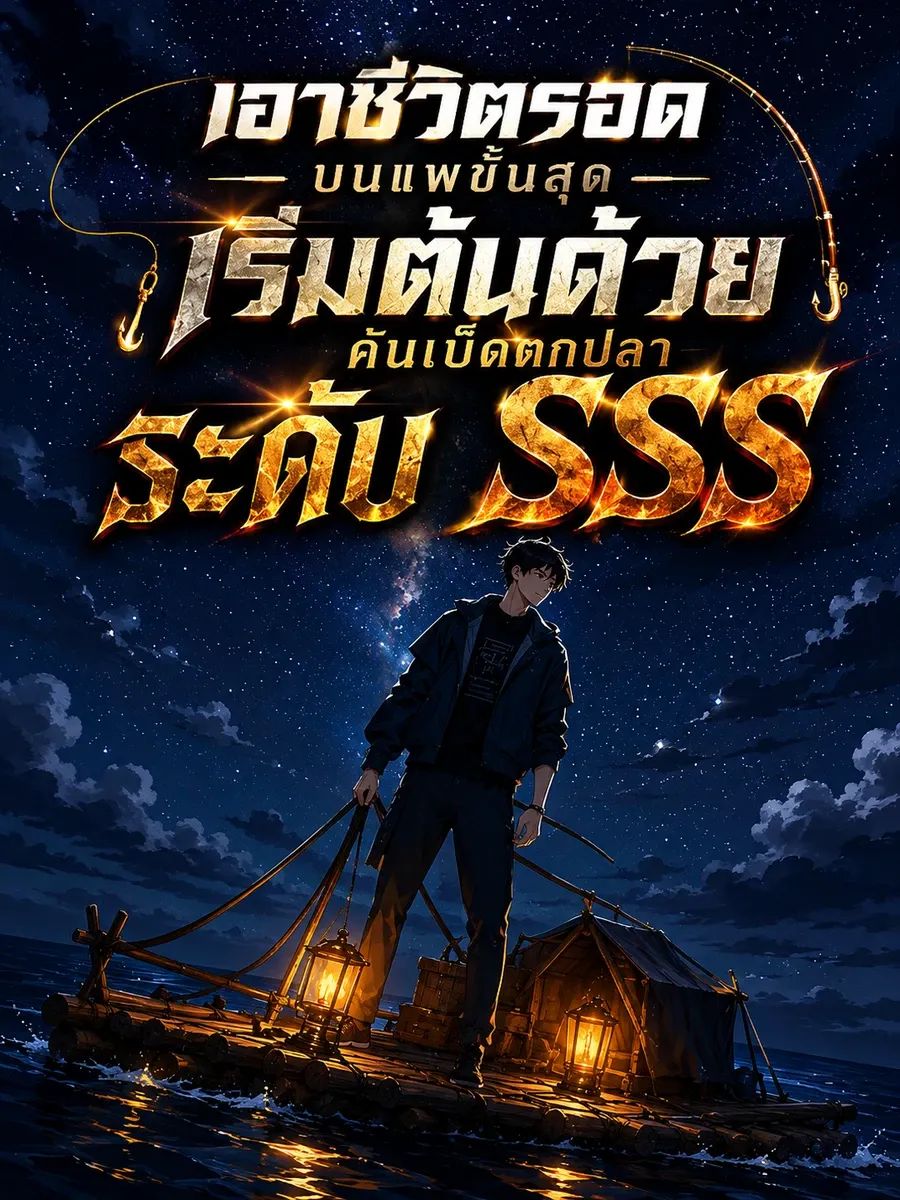 เอาชีวิตรอดบนแพขั้นสุด: เริ่มต้นด้วยคันเบ็ดตกปลาระดับ SSS