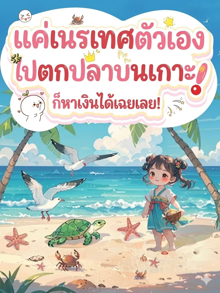 แค่เนรเทศตัวเองไปตกปลาบนเกาะ ก็หาเงินได้ถล่มทลายเฉยเลย!