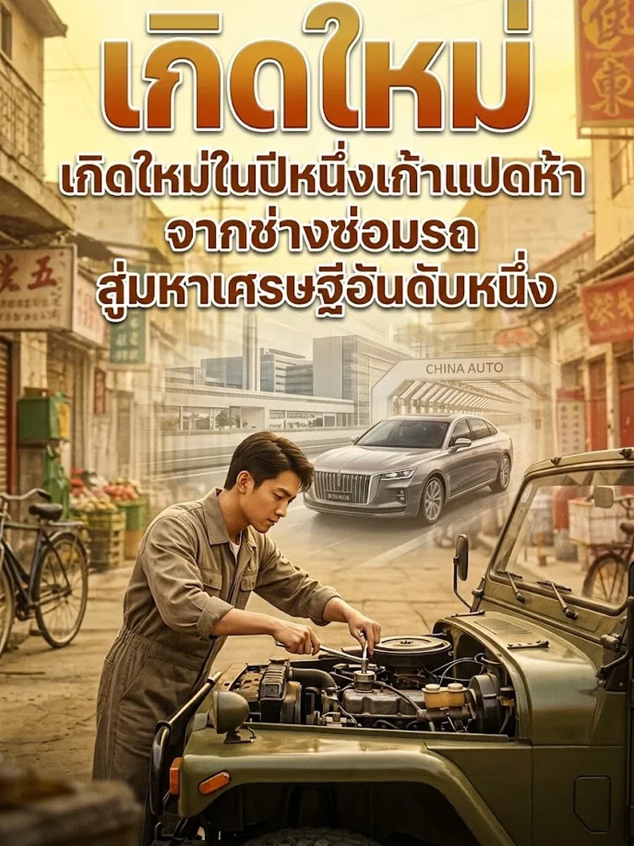 เกิดใหม่ในปีหนึ่งเก้าแปดห้า จากช่างซ่อมรถสู่มหาเศรษฐีอันดับหนึ่ง