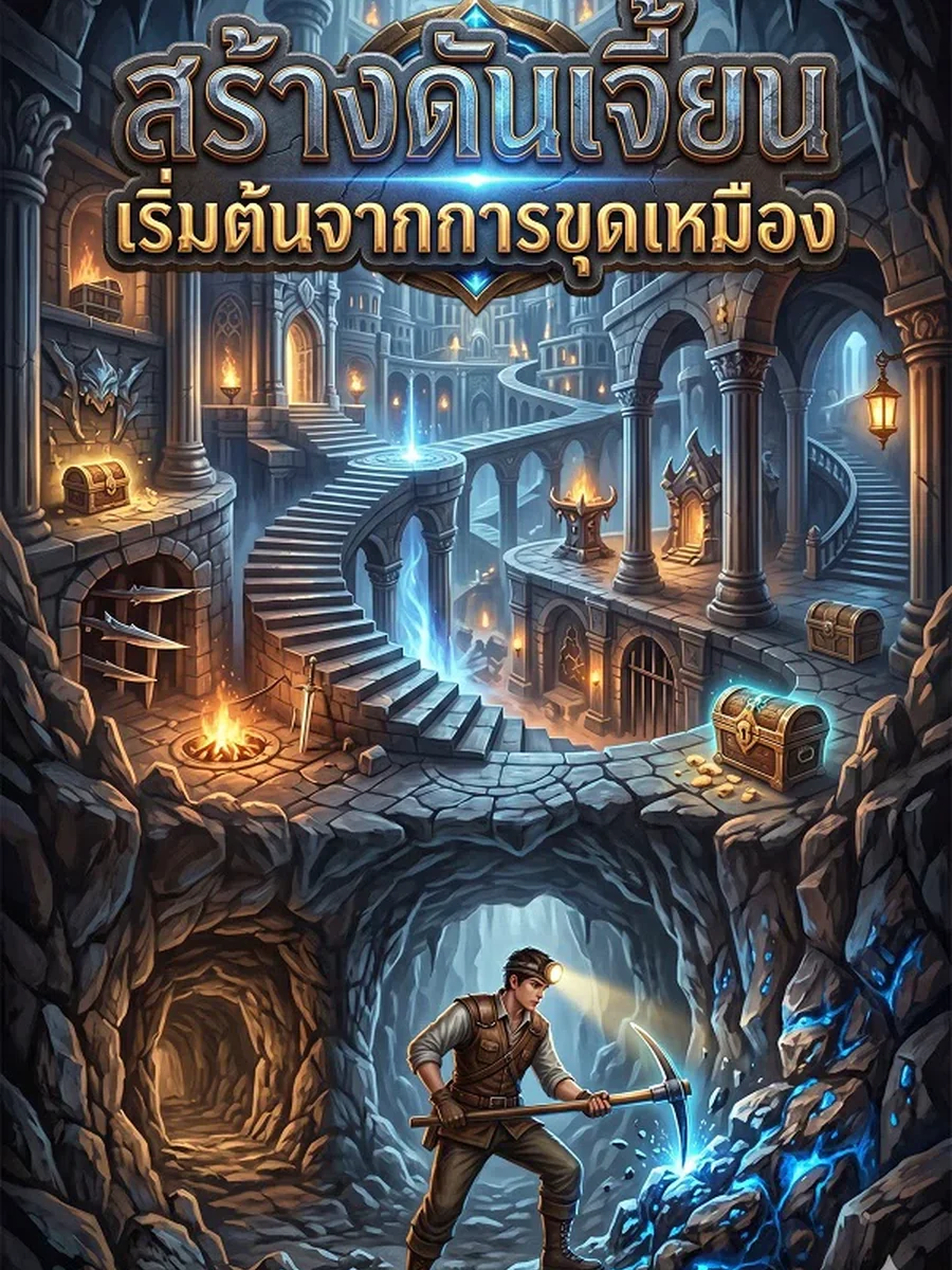 สร้างดันเจี้ยน เริ่มต้นจากการขุดเหมือง