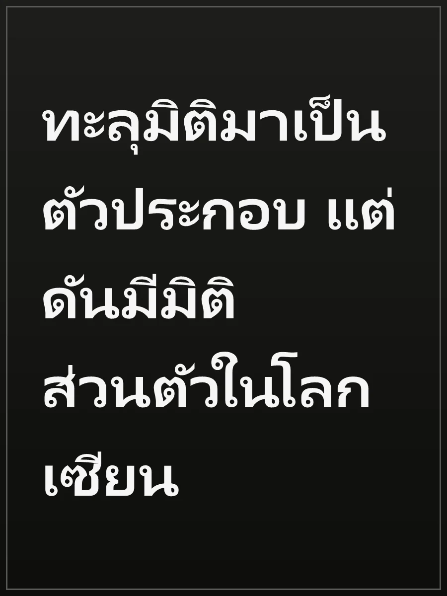 ทะลุมิติมาเป็นตัวประกอบ แต่ดันมีมิติส่วนตัวในโลกเซียน
