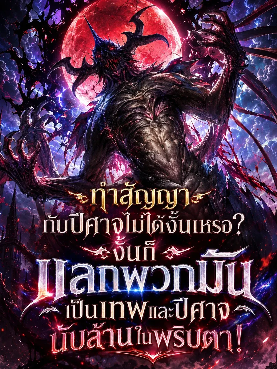ทำสัญญากับปีศาจไม่ได้งั้นเหรอ? งั้นก็แลกพวกมันเป็นเทพและปีศาจนับล้านในพริบตา!