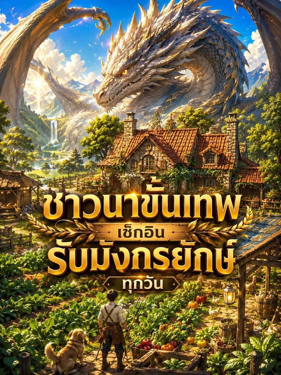 ชาวนาขั้นเทพ: เช็กอินรับมังกรยักษ์ทุกวัน