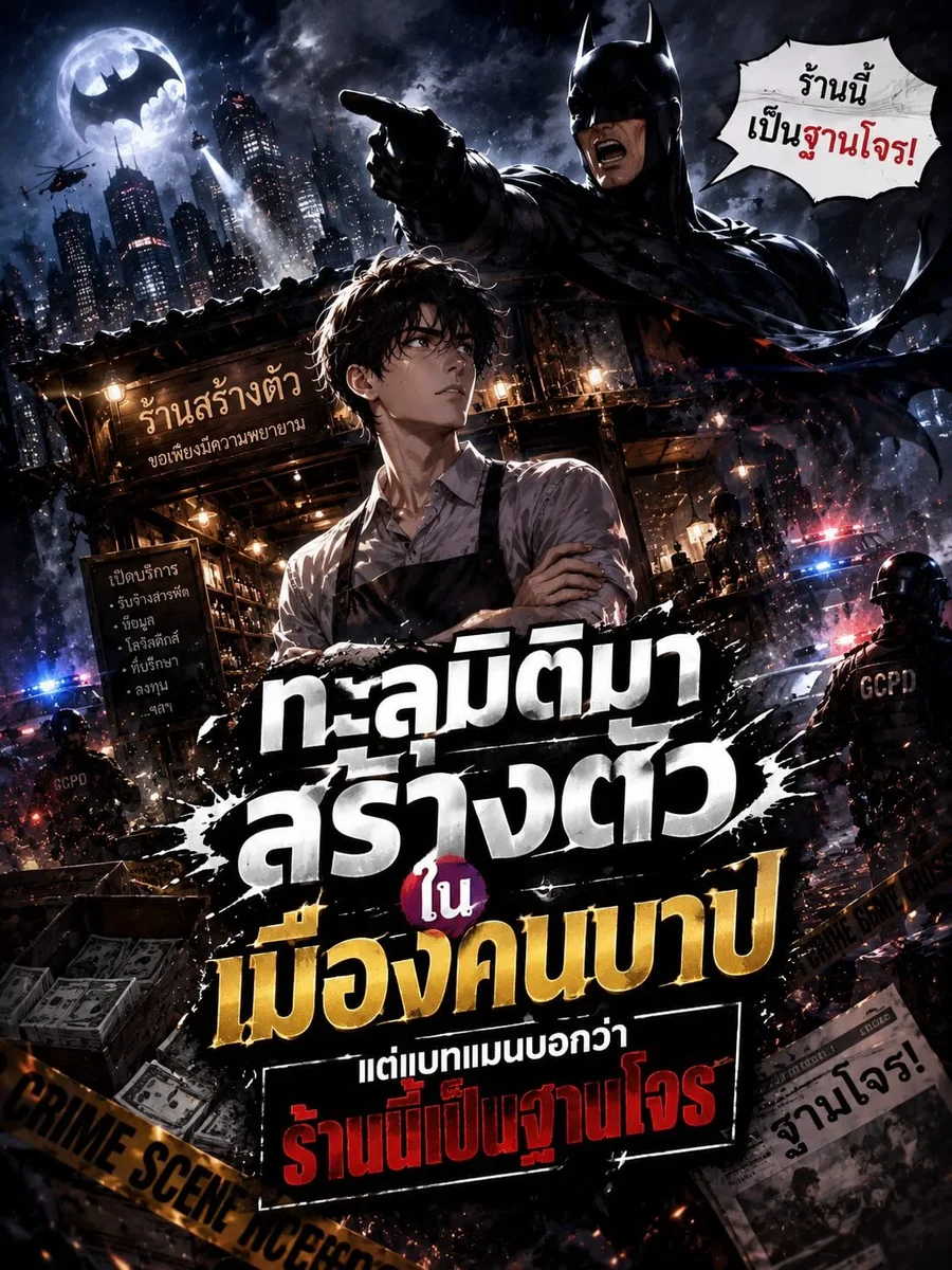 ทะลุมิติมาสร้างตัวในเมืองคนบาป แต่แบทแมนบอกว่า ร้านนี้เป็นฐานโจร
