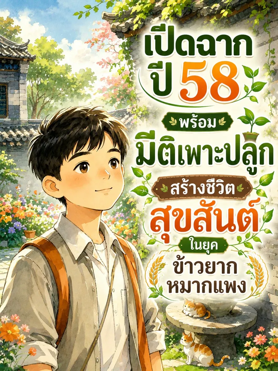 เปิดฉากปี 58 พร้อมมิติเพาะปลูก สร้างชีวิตสุขสันต์ในยุคข้าวยากหมากแพง