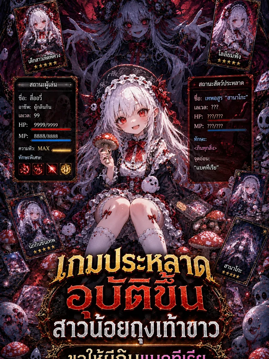 เกมประหลาดอุบัติขึ้น สาวน้อยถุงเท้าขาวขอให้ผีกินแบคทีเรีย