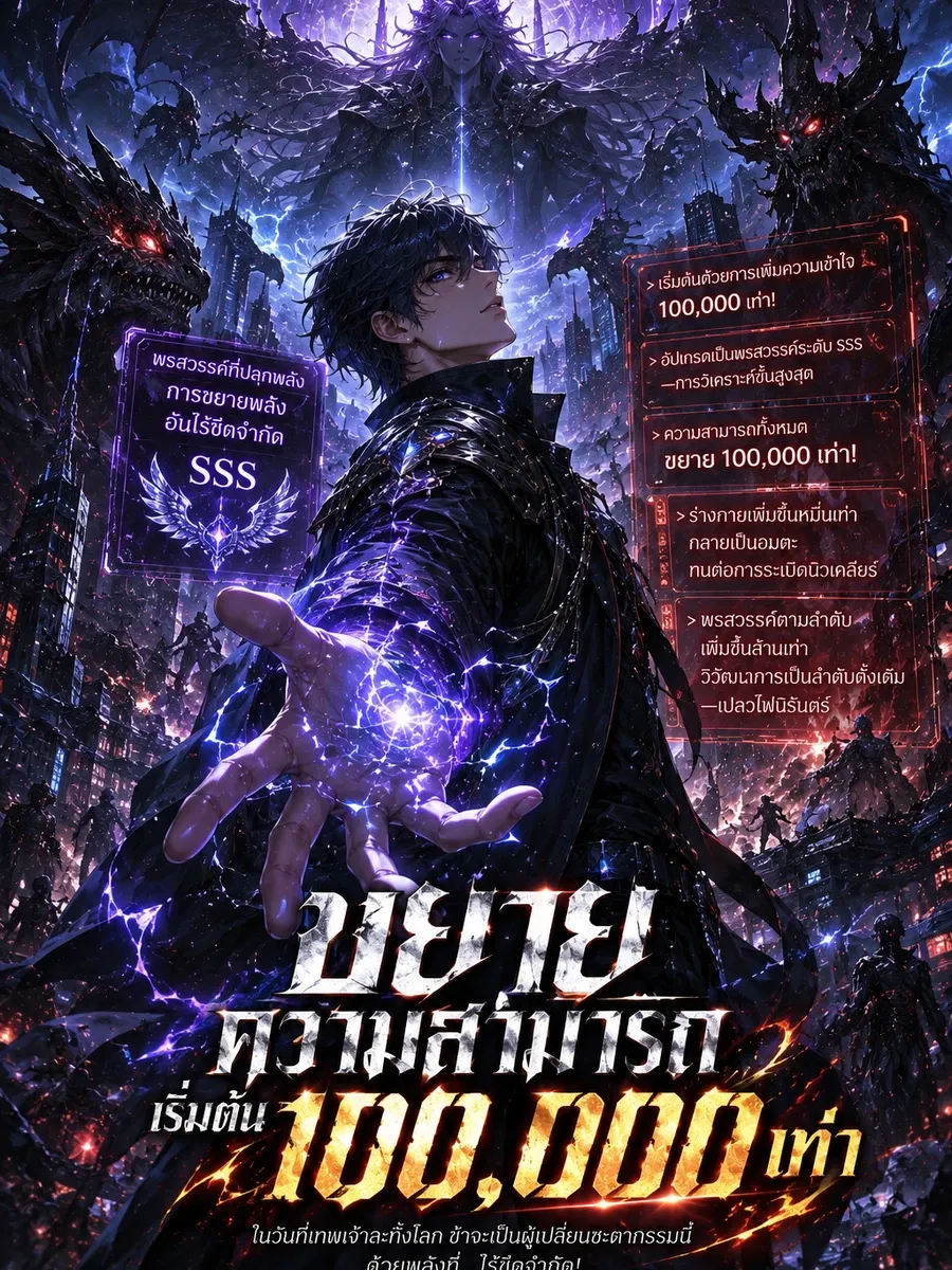 ขยายความสามารถเริ่มต้น 100,000 เท่า