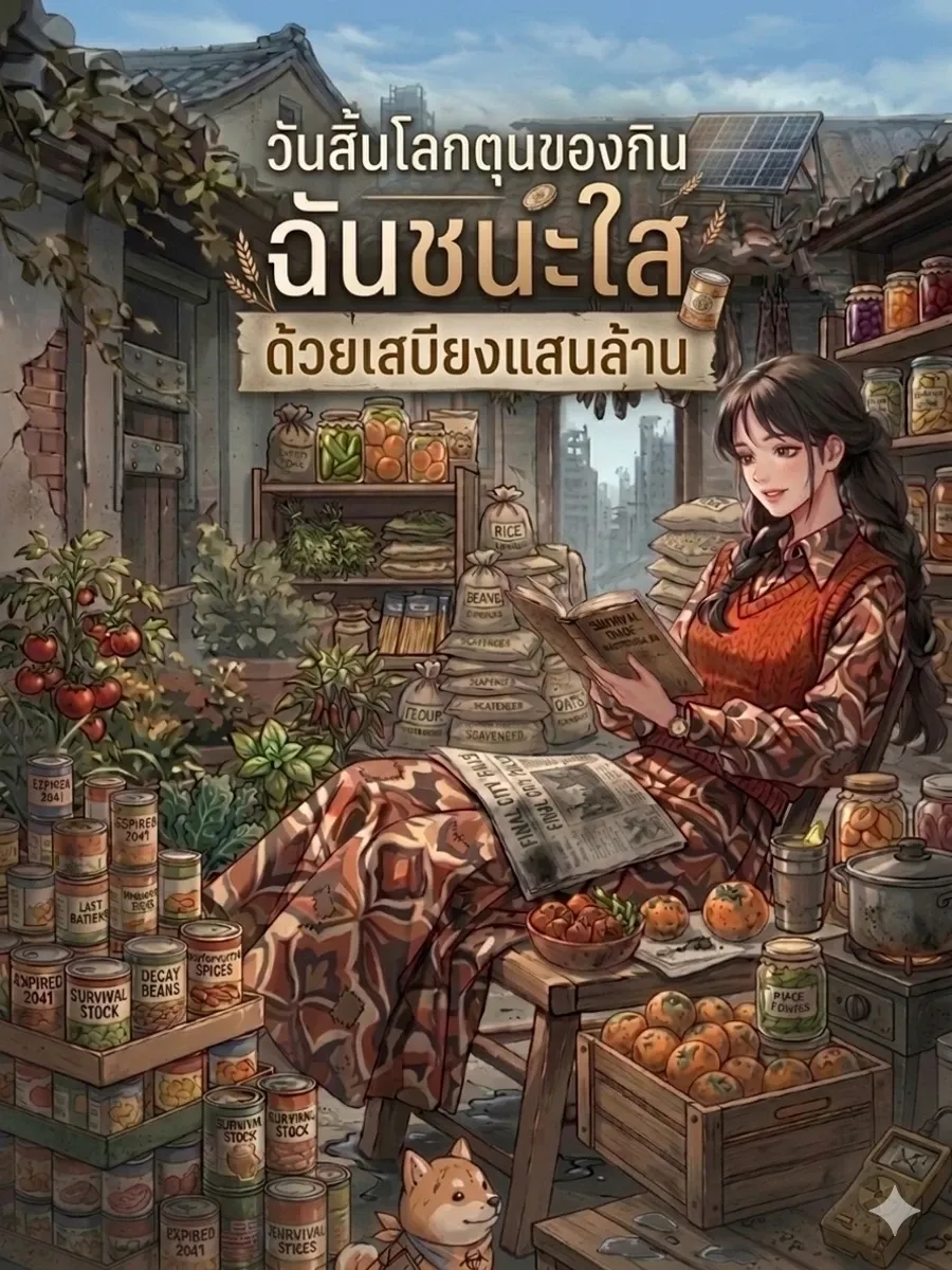 วันสิ้นโลกตุนของกิน ฉันชนะใสๆ ด้วยเสบียงแสนล้าน