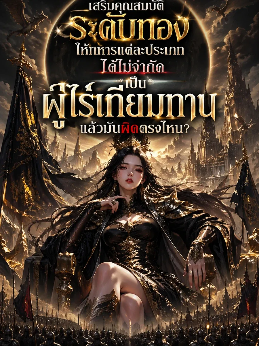 ลอร์ด:เสริมคุณสมบัติระดับทองให้ทหารแต่ละประเภทได้ไม่จำกัด เป็นผู้ไร้เทียมทานแล้วมันผิดตรงไหน?