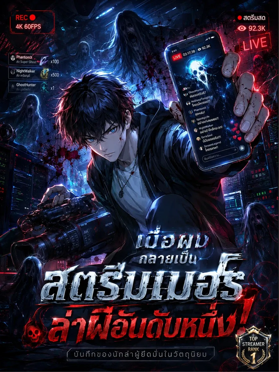 (กำลังรีไรท์ใหม่)เมื่อผมกลายเป็นสตรีมเมอร์ล่าผีอันดับหนึ่ง!