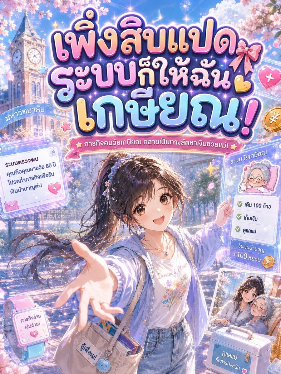[จบแล้ว]เพิ่งสิบแปด ระบบก็ให้ฉันเกษียณ!