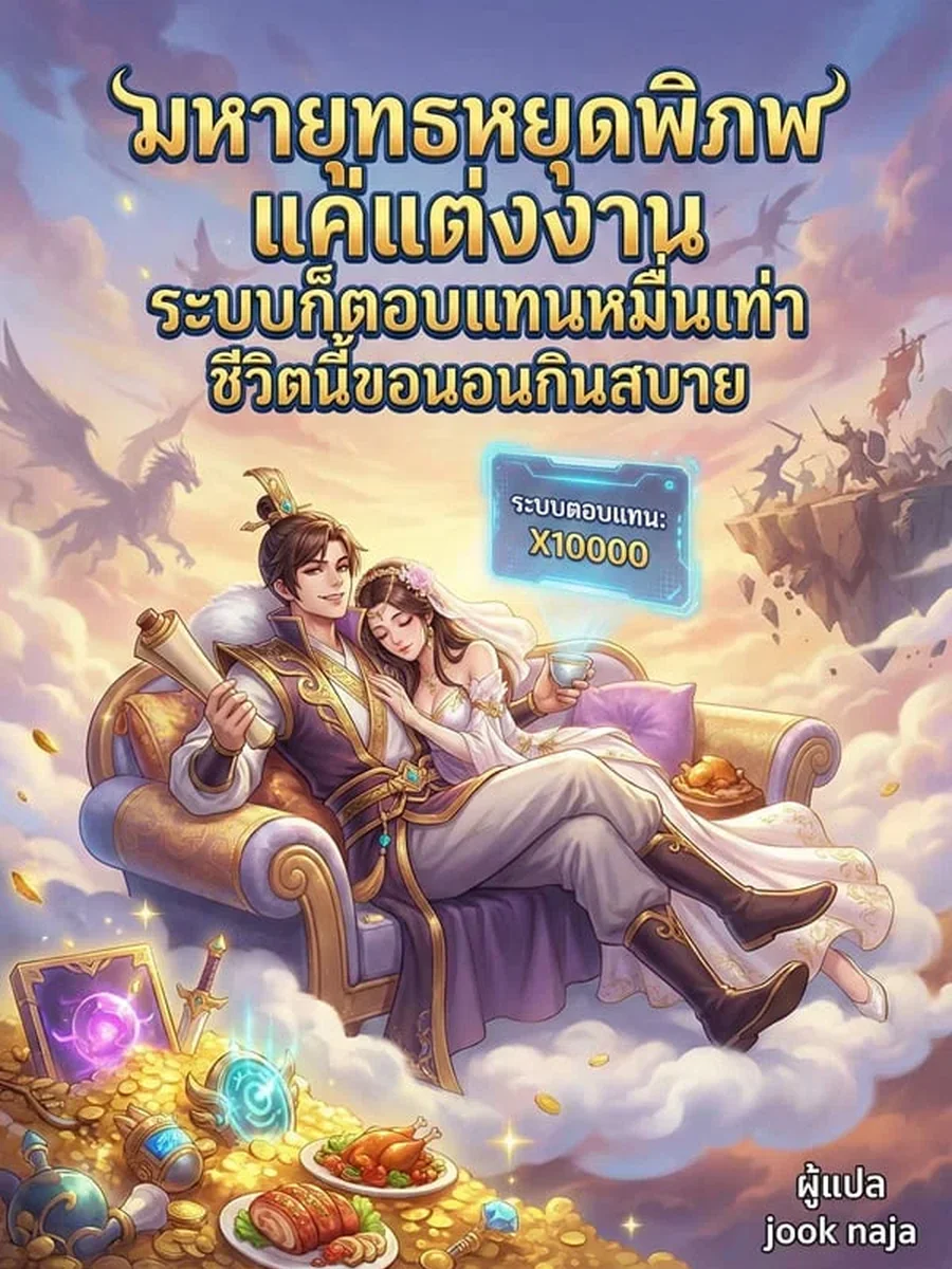 มหายุทธหยุดพิภพ แค่แต่งงาน ระบบก็ตอบแทนหมื่นเท่า ชีวิตนี้ขอนอนกินสบาย