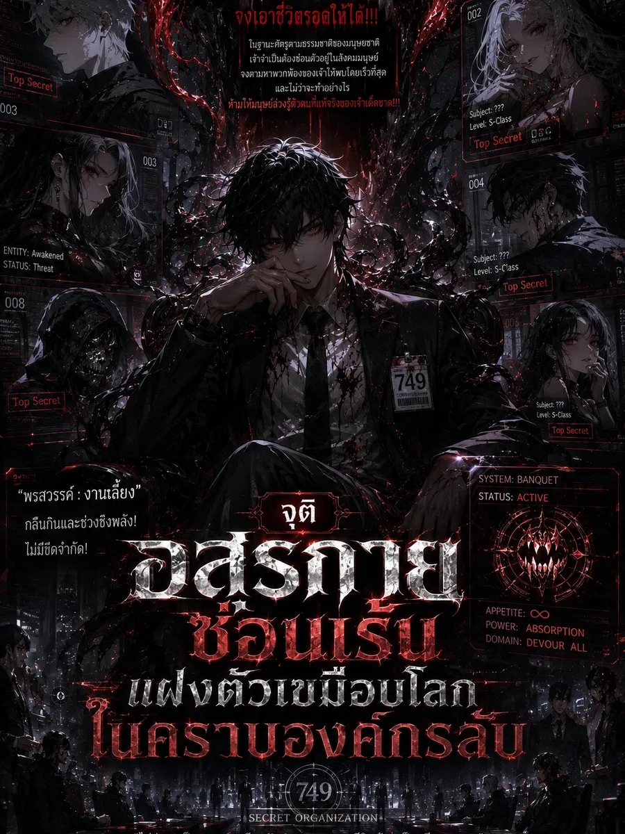 จุติอสุรกายซ่อนเร้น แฝงตัวเขมือบโลกในคราบองค์กรลับ