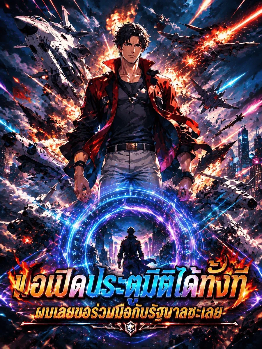 [อ่านฟรี100ตอน] พอเปิดประตูมิติได้ทั้งที ผมเลยขอร่วมมือกับรัฐบาลซะเลย