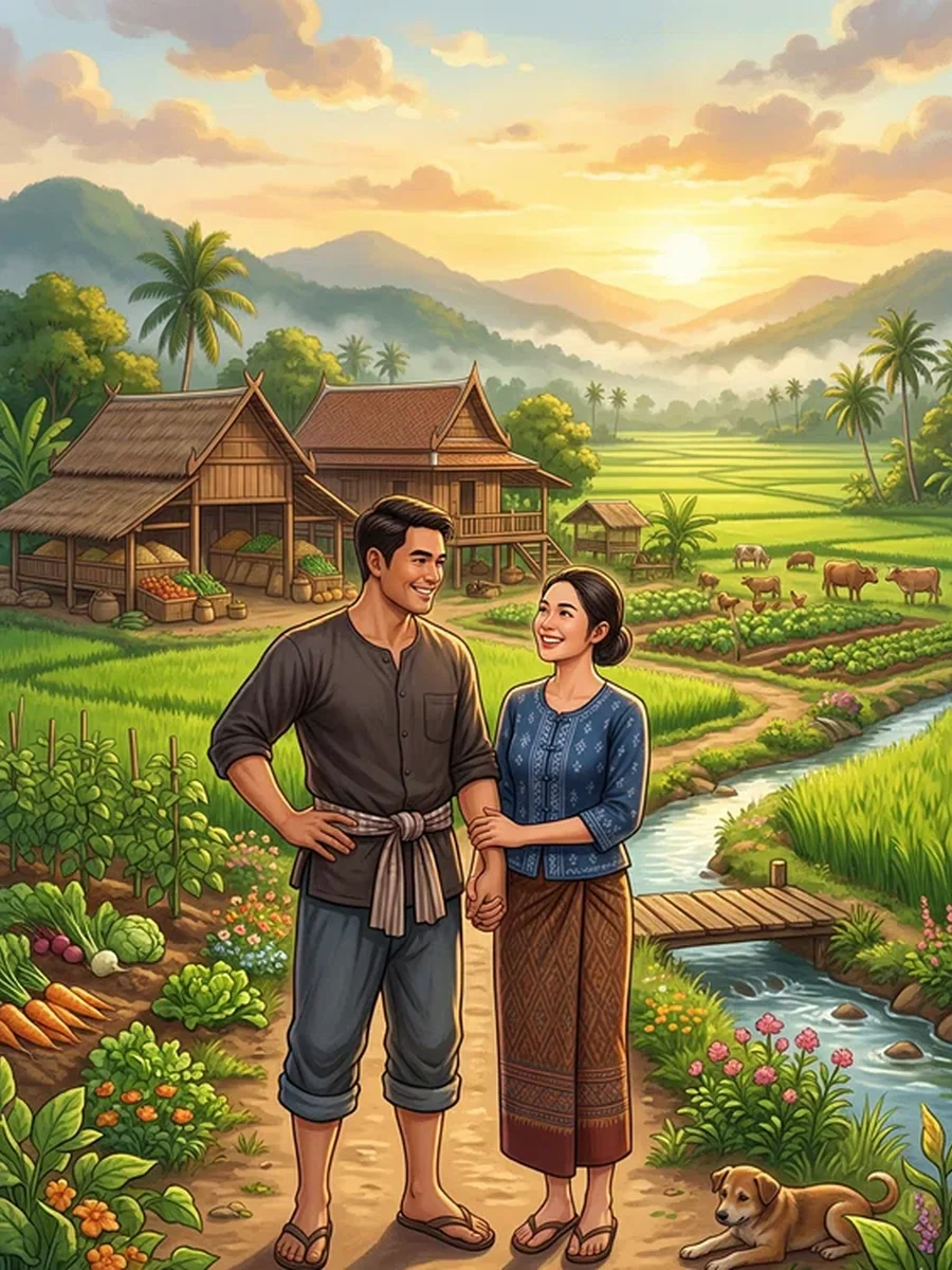 ย้อนเวลามาสร้างตัว จากคู่รักขี้โรคสู่เศรษฐีภูธร