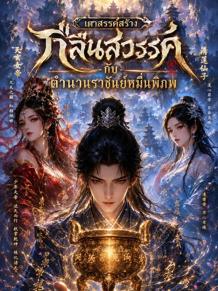 เตาสรรค์สร้างกลืนสวรรค์กับตำนานราชันย์หมื่นพิภพ
