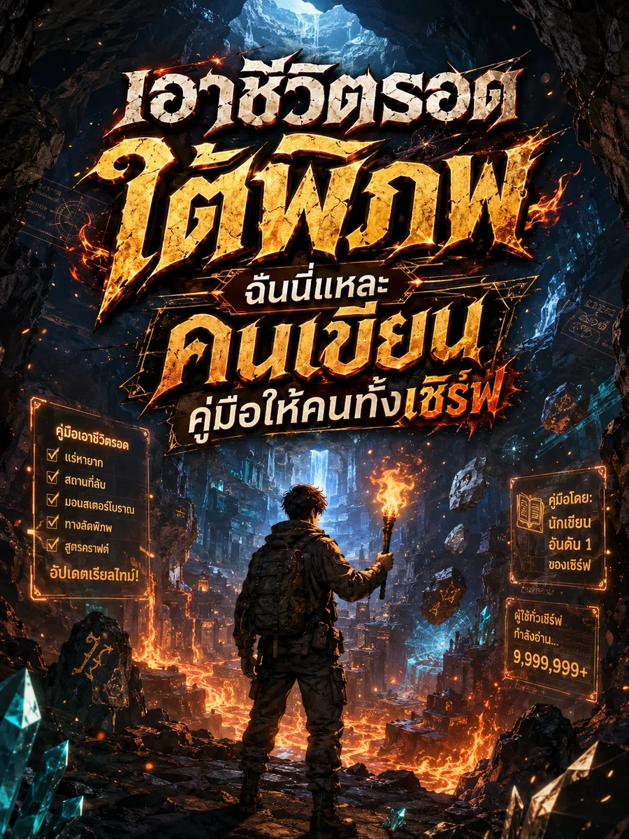 เอาชีวิตรอดใต้พิภพ ฉันนี่แหละคนเขียนคู่มือให้คนทั้งเซิร์ฟ