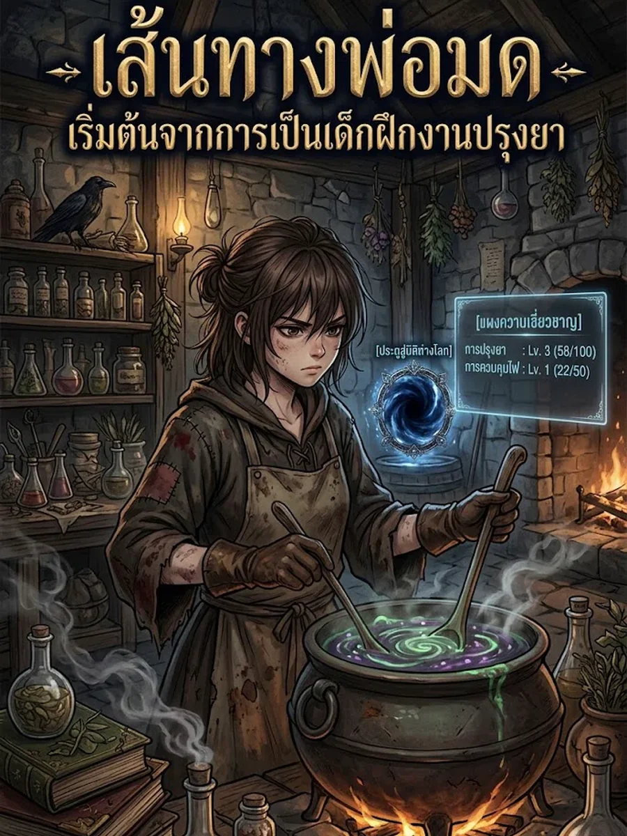 เส้นทางพ่อมด เริ่มต้นจากการเป็นเด็กฝึกงานปรุงยา