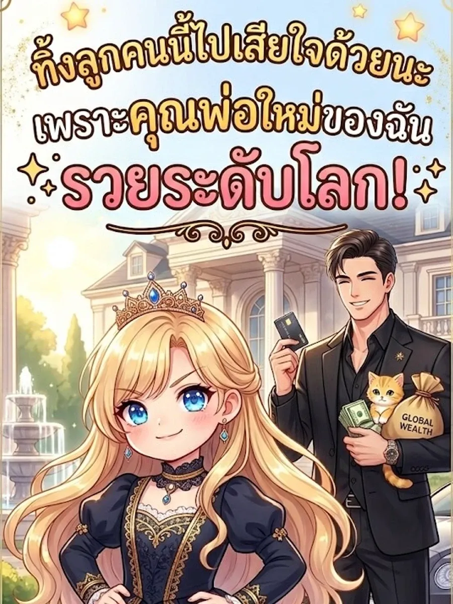 "ทิ้งลูกคนนี้ไปเสียใจด้วยนะ เพราะคุณพ่อใหม่ของฉันรวยระดับโลก!"
