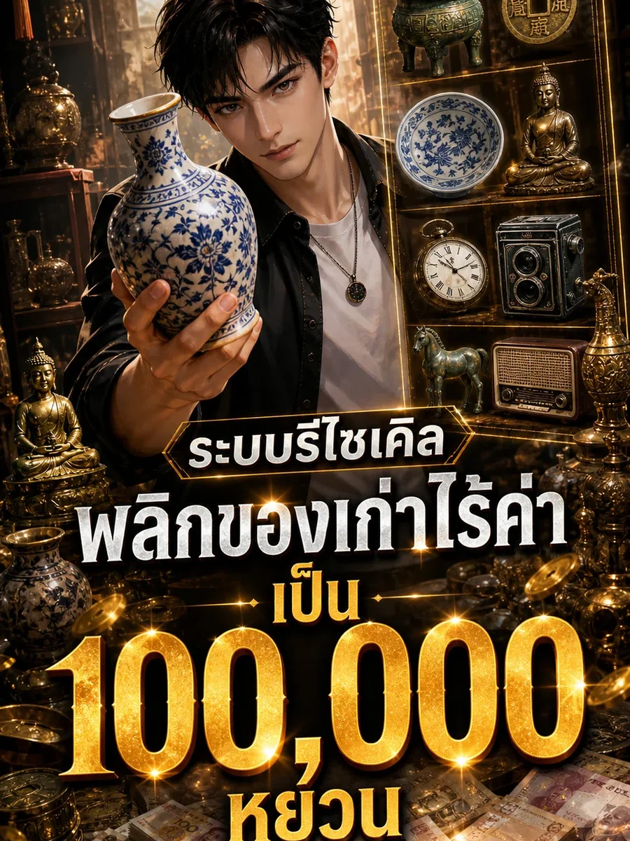 ระบบรีไซเคิล พลิกของเก่าไร้ค่าเป็น 100,000 หยวน