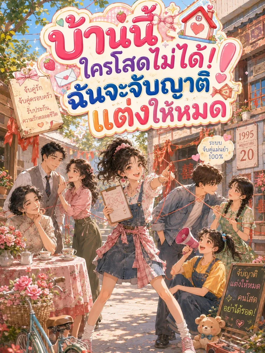 [จบแล้ว ฟรี50ตอน]บ้านนี้ใครโสดไม่ได้! ฉันจะจับญาติแต่งให้หมด