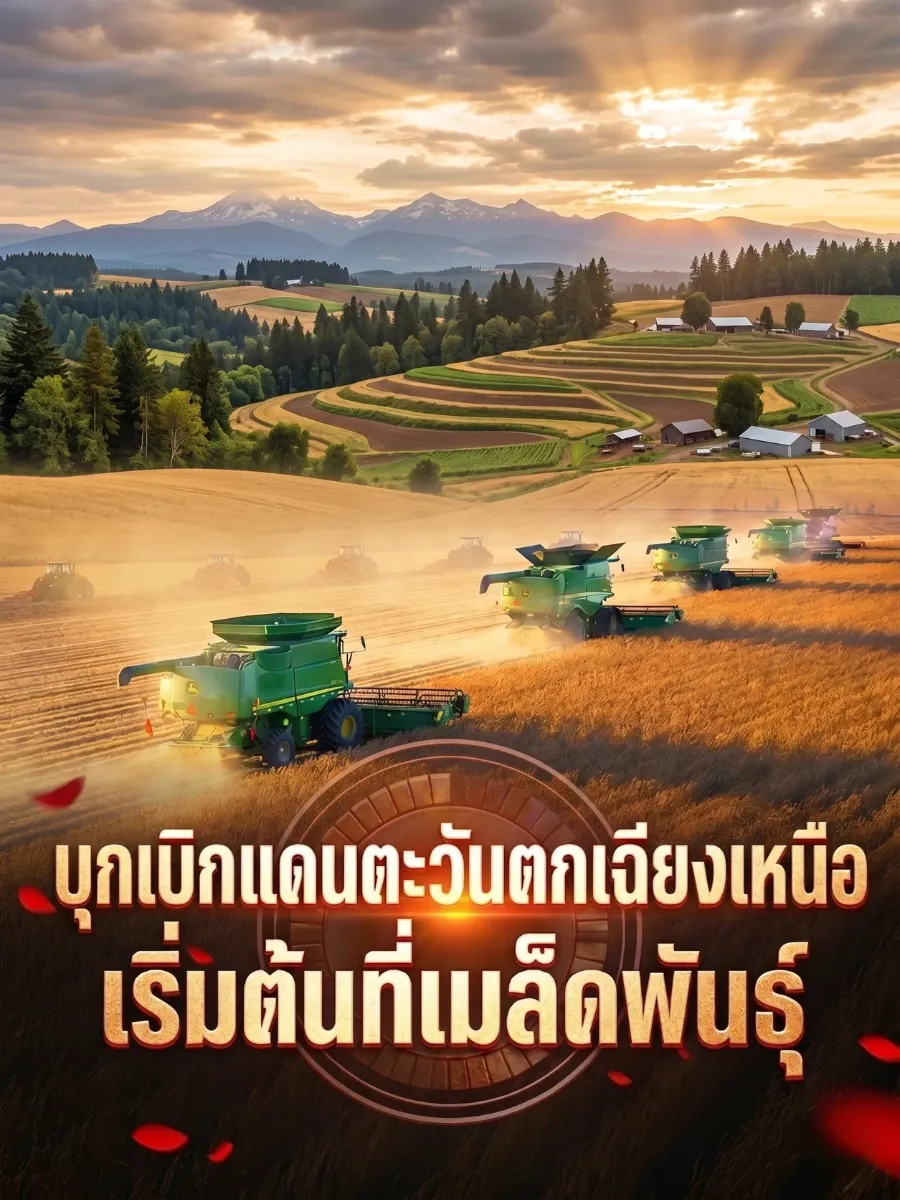 บุกเบิกแดนตะวันตกเฉียงเหนือ เริ่มต้นที่เมล็ดพันธุ์