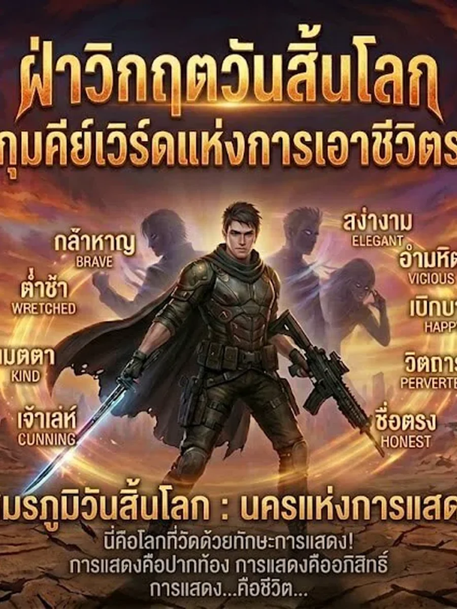 ฝ่าวิกฤตวันสิ้นโลก ฉันกุมคีย์เวิร์ดแห่งการเอาชีวิตรอด