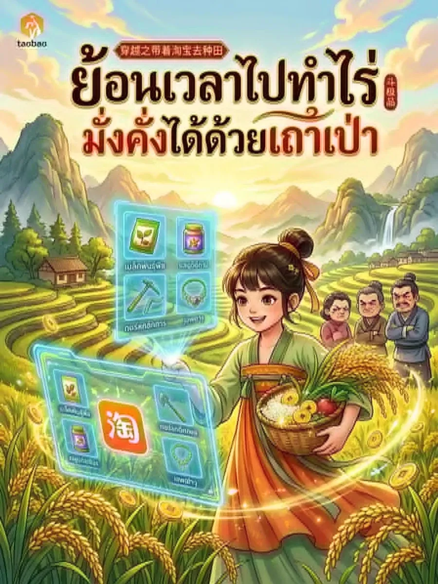 ย้อนเวลาไปทำไร่ มั่งคั่งได้ด้วยเถาเป่า