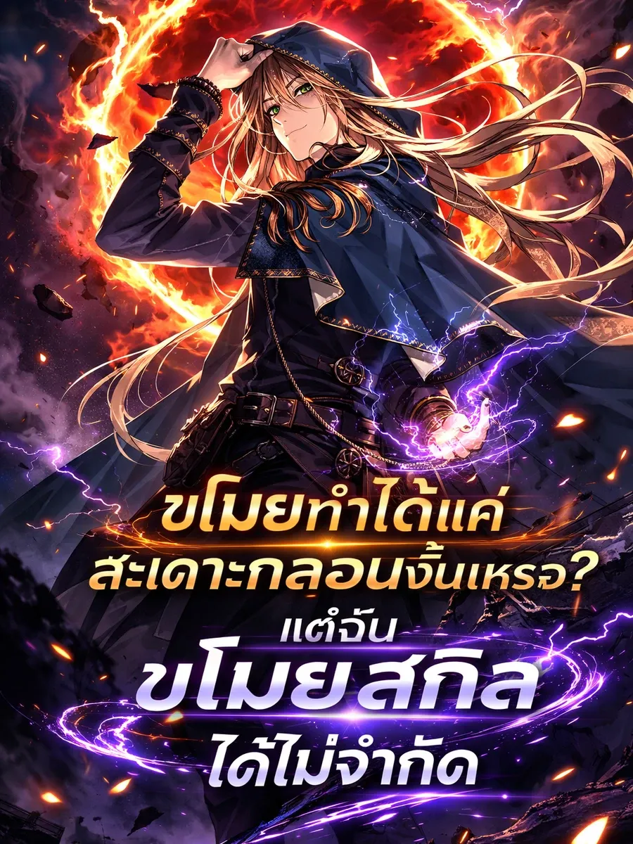 ขโมยทำได้แค่สะเดาะกลอนงั้นเหรอ? แต่ฉันขโมยสกิลได้ไม่จำกัด