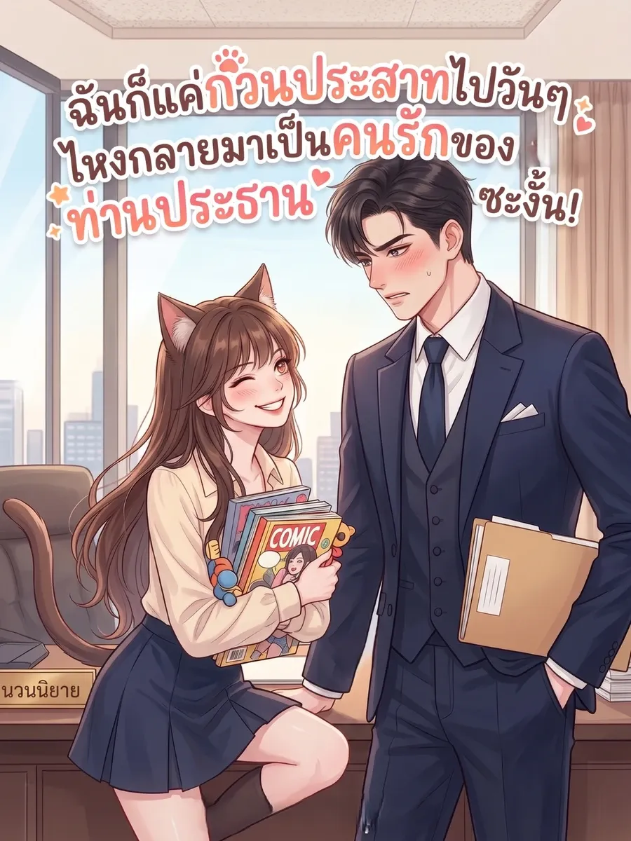 [อ่านฟรี 60] ฉันก็แค่กวนประสาทไปวันๆ ไหงกลายมาเป็นคนรักของท่านประธานซะงั้น!