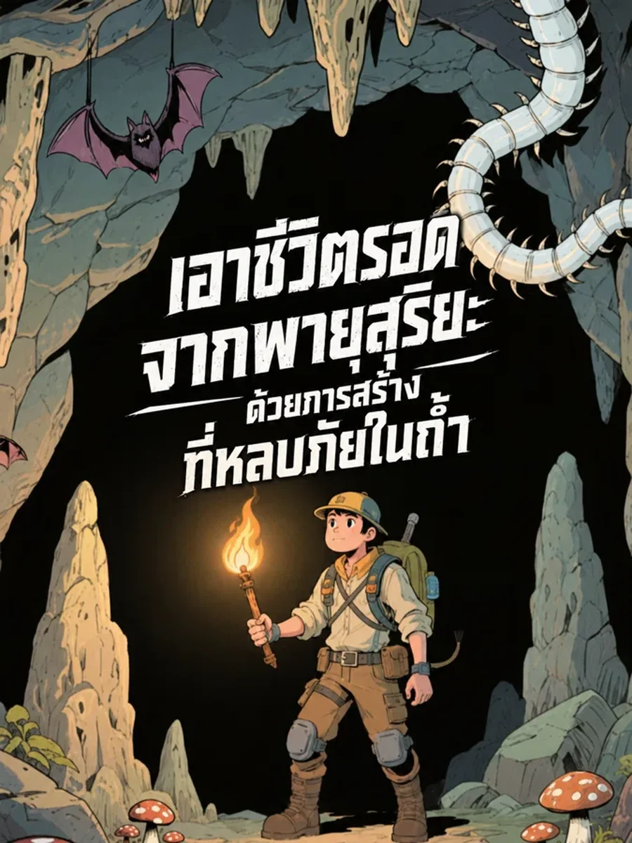 เอาชีวิตรอดจากพายุสุริยะ ด้วยการสร้างที่หลบภัยในถ้ำ