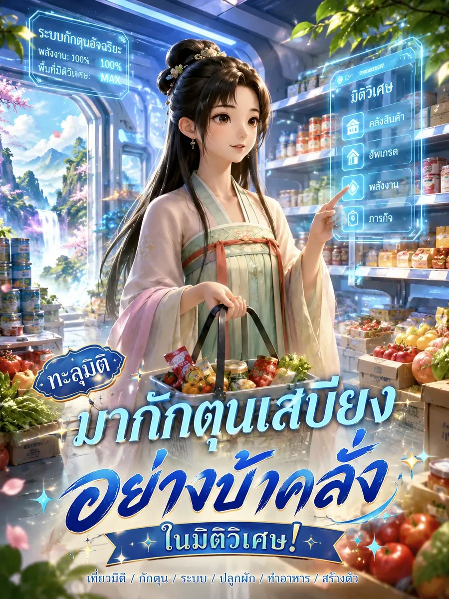 ทะลุมิติมากักตุนเสบียงอย่างบ้าคลั่งในมิติวิเศษ!