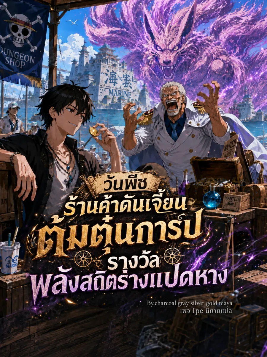 วันพีซ ร้านค้าดันเจี้ยน ต้มตุ๋นการ์ป รางวัล พลังสถิตร่างแปดหาง
