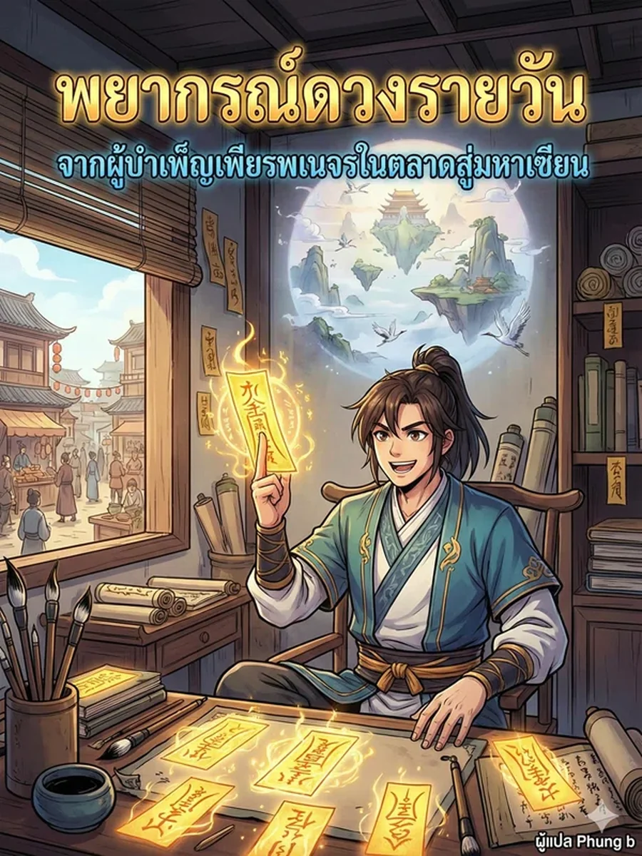 พยากรณ์ดวงรายวัน จากผู้บำเพ็ญเพียรพเนจรในตลาดสู่มหาเซียน