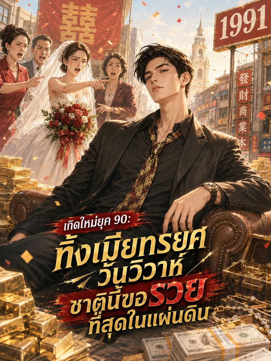 (จบ) (ฟรี 150) เกิดใหม่ยุค 90: ทิ้งเมียทรยศวันวิวาห์ ชาตินี้ขอรวยที่สุดในแผ่นดิน